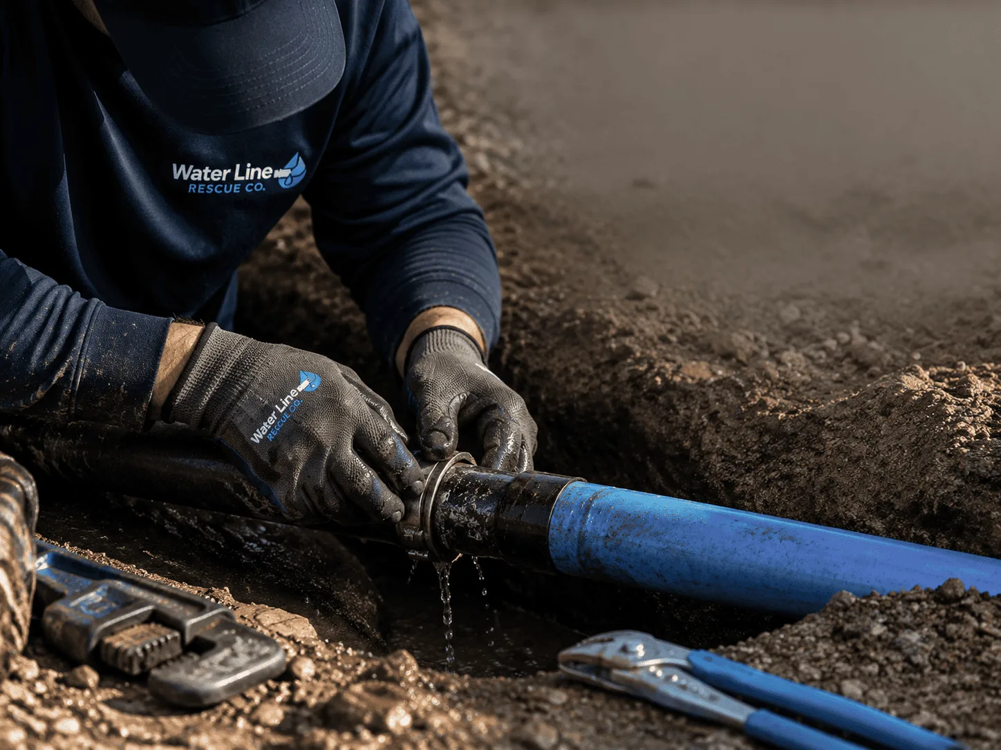 Why choose Water Line Repair in Happy, TX